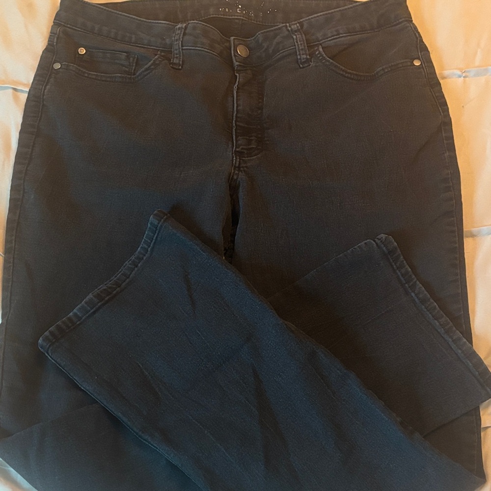 Lee Women's Dark Blue Straight Leg Jeans